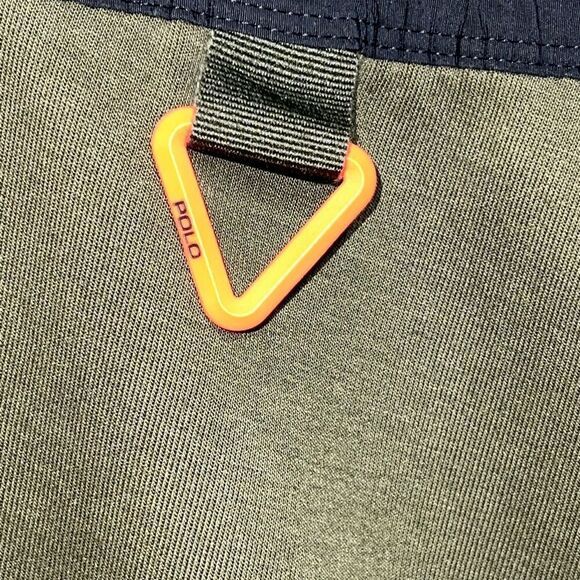 Polo Ralph Lauren Double Knit Cargo Sweatpants in Company Olive Green Mens L - Picture 10 of 15